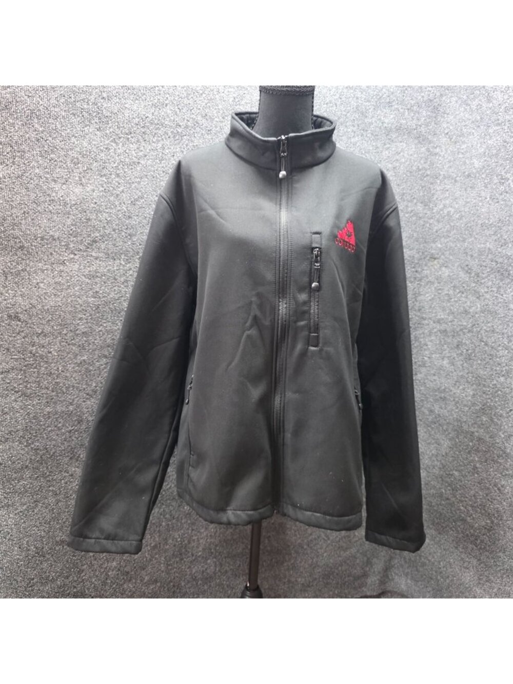 Canada Athletics Softshell Jacket XL Black Waterproof Outdoor Whimsygoth Hiking